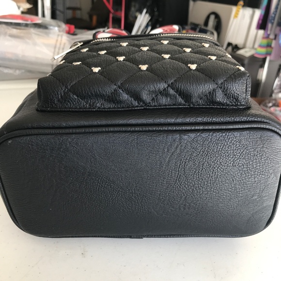 Loungefly Minnie Mouse Bow Mini-Backpack: - Picture 4 of 7